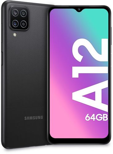 Samsung Galaxy A12, zwart, 64 Gb