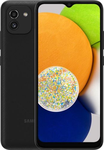 Samsung Galaxy A03, 4GB ram, 64GB opslag Zwart